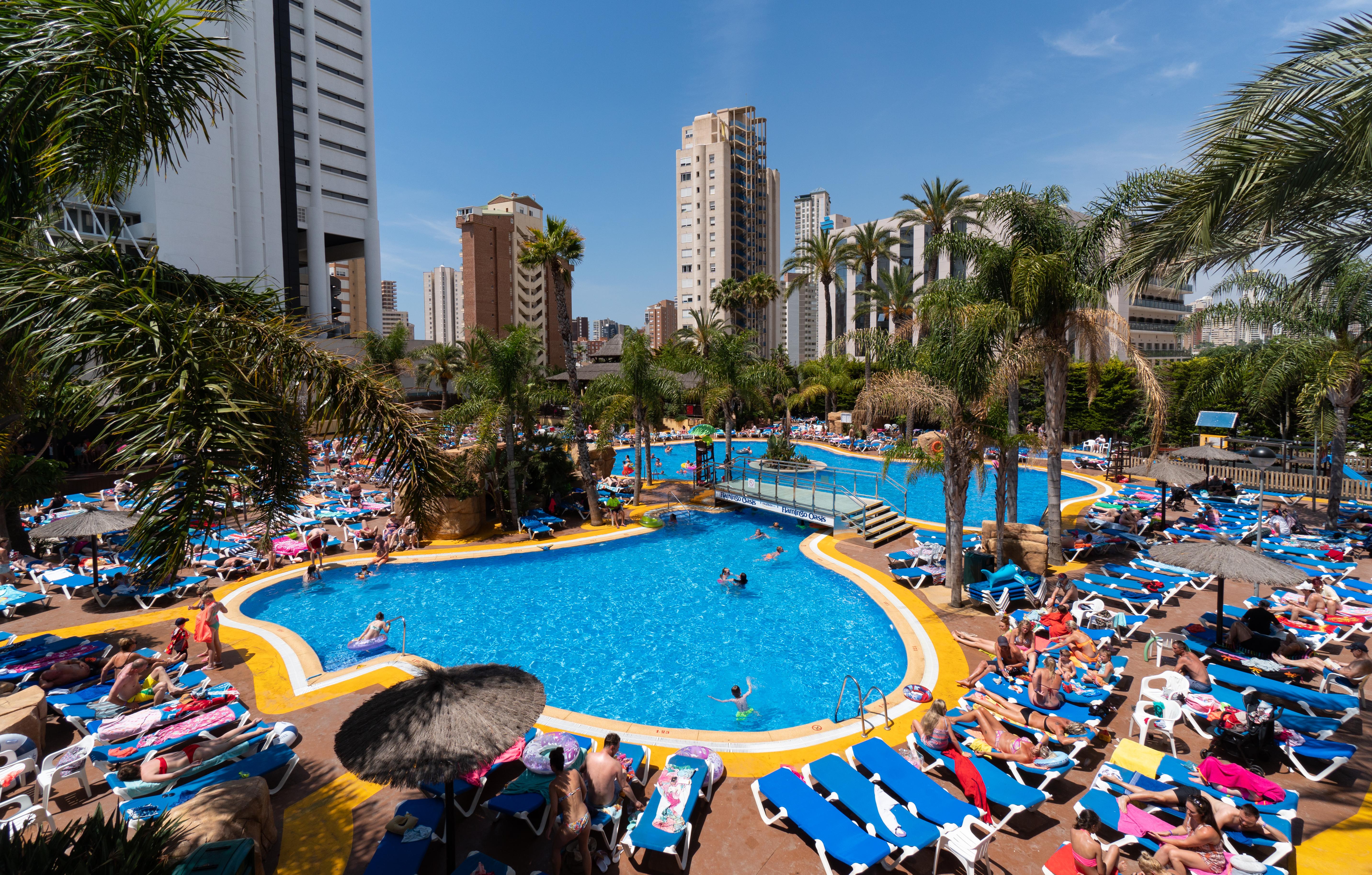 Medplaya Hotel Flamingo Oasis Benidorm Dış mekan fotoğraf